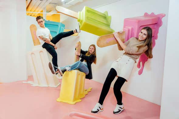 Ingresso do Big Fun Museum