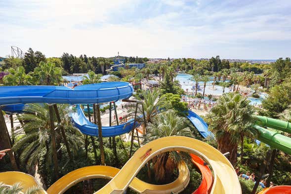 Excursão ao parque aquático PortAventura Caribe