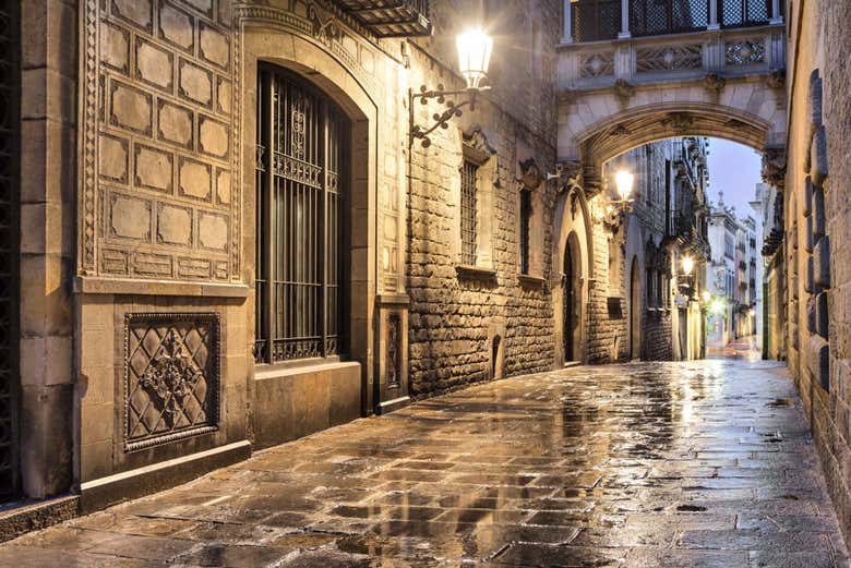 Bairro gótico de Barcelona