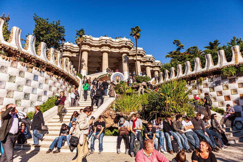 Escadaria até a Sala Hipostila 