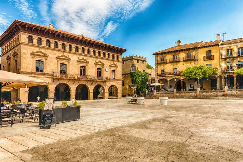 Plaza Mayor do Poble Espanyol