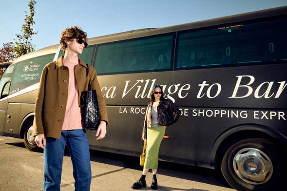 Tour de compras no La Roca Village
