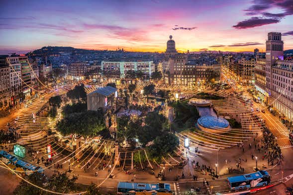 Tour natalino por Barcelona