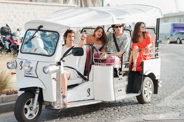 Tour de tuk tuk por Barcelona